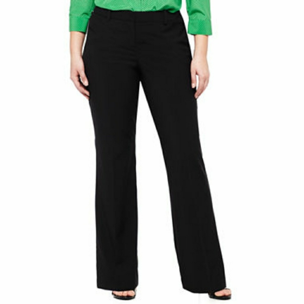 Worthington black slacks size 4 petite